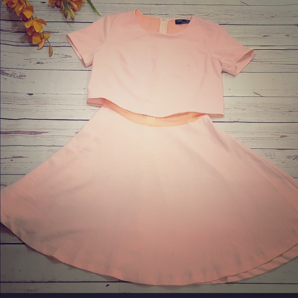 ASOS skater dress double layer. Homecoming